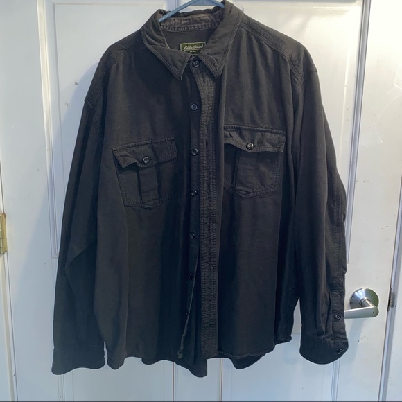 3 Eddie Bauer 100% cotton Button Shirts XXL - Picture 9 of 16